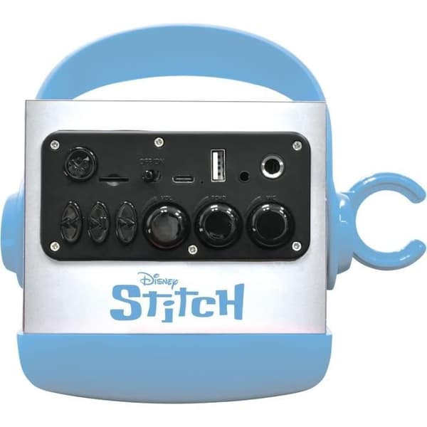 Kraftfull Stitch-upplyst Bluetooth®-högtalare med mikrofon