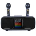 Miniatyrbild 1 av 2: Bluetooth karaoke-maskin, pekskärm med LED-ljus, professionellt ljudsystem,Blå