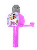Miniatyrbild 5 av 5: Trådlös Barbie-mikrofon med högtalare, röständringsfunktion, infällbar telefonhållare och Bluetooth-tillval