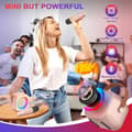 Miniatyrbild 2 av 5: OBOSOE Karaokemaskin, Portabel Bluetooth-högtalare med LED-ljus, Trådlös Mini Karaokemaskin Leksaksgåva till Barn och Vuxna