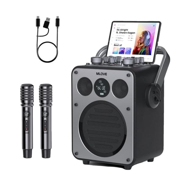 Karaoke-maskine, Bluetooth-forbindelse, 2 kanaler