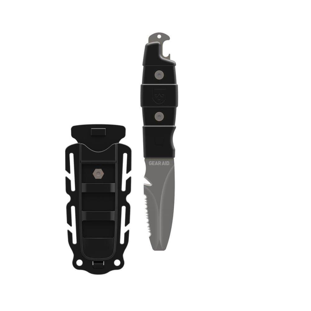 GEAR AID AKUA PADDLE/ DIVE KNIFE black, säkerhetskniv vattensport, dykarkniv