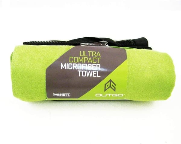 handduk vattensport,  MCNETT OUTGO ULTRA COMPACT MICROFIBER TOWEL green