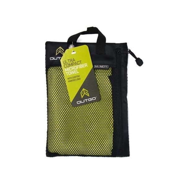 handduk vattensport,  MCNETT OUTGO ULTRA COMPACT MICROFIBER TOWEL green