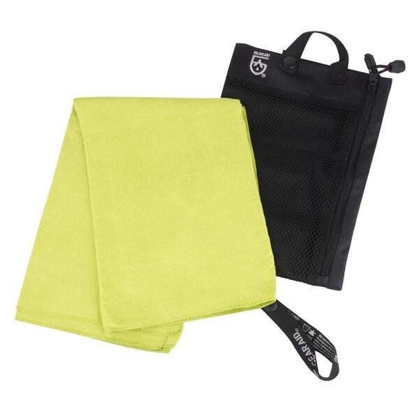 handduk vattensport,  MCNETT OUTGO ULTRA COMPACT MICROFIBER TOWEL green