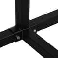 Miniatyrbillede 5 af 6: Rootz Kajakstativ - Holder 2 kajakker - Surfbrætter - Stand-up padler - Metalramme - Justerbar i bredden - Stål - Sort - 240L x 72,5W x 157H cm