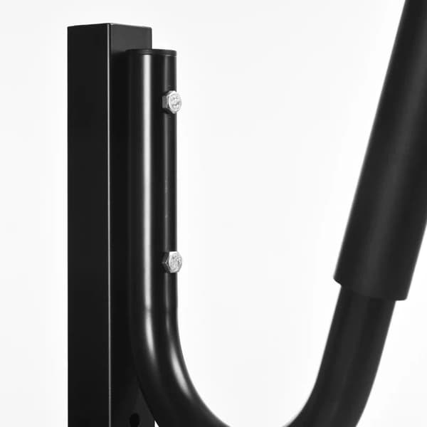 Rootz Kajakstativ - Holder 2 kajakker - Surfbrætter - Stand-up padler - Metalramme - Justerbar i bredden - Stål - Sort - 240L x 72,5W x 157H cm