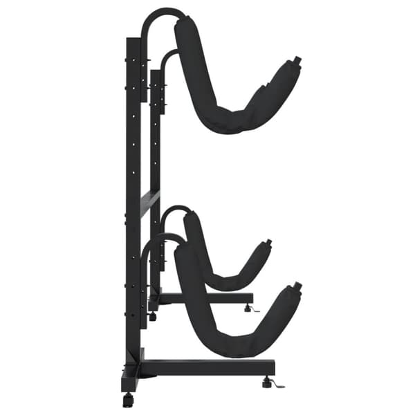 vidaXL opbevaringsstativ til 2 kajakker 250x57x127,5 cm stål