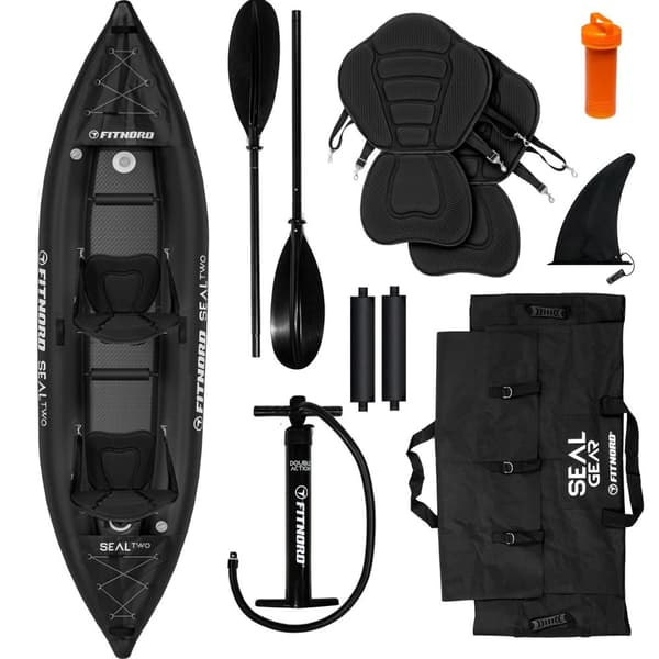 FitNord Seal Two Kajakk Svart (K2)