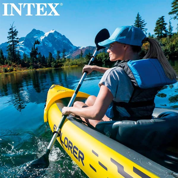 Intex Kajak Explorer K2 Gul 312 x 91 x 51 cm