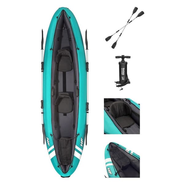 Bestway Hydro-force Kajak Ventura Orange,Svart 330 x 94 cm Svart, Blå