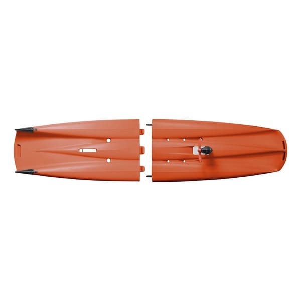Point 65 Kajak Med Pedaler Kingfisher Solo Orange 331 x 79 cm