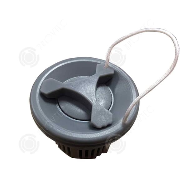 INN Båtventil Ytterdiameter 6cm Innerdiameter 4cm Plastluftventilkåpor Byte av skruvventil