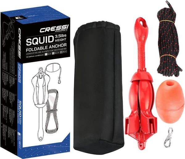 Kajak Cressi Squid hopfällbar ankarsats