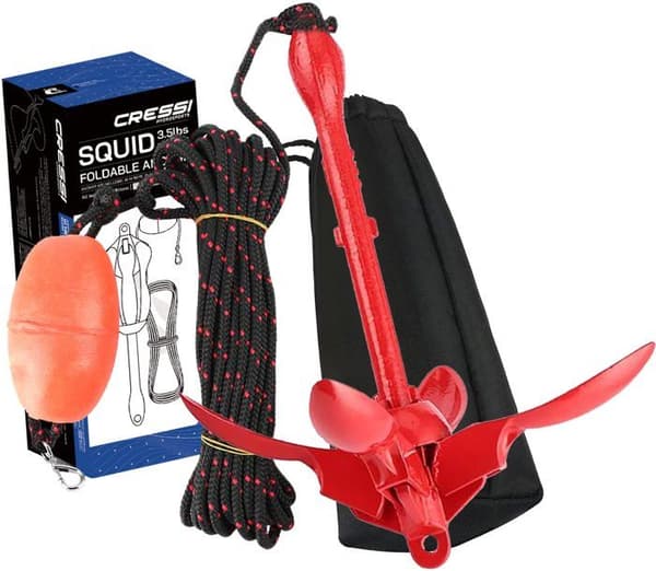 Kajak Cressi Squid hopfällbar ankarsats