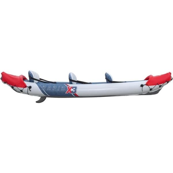 Uppblåsbart kajak - BESTWAY - 65132 - Rapide X3 Hydro-Force™ - 381 x 100 cm, 3 platser, 250 kg max, 2 paddlar, pump