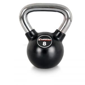 Kettlebells, gummi/krom, inSPORTline