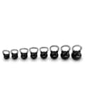Miniatyrbild 3 av 3: Kettlebell gummi/krom, 6 kg, JTC Power