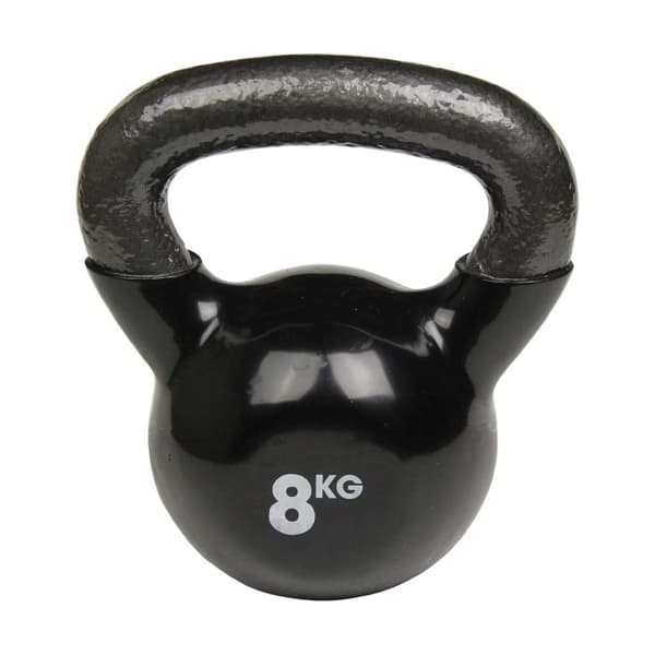 Fitness Mad Kettle Bell Black 8kg