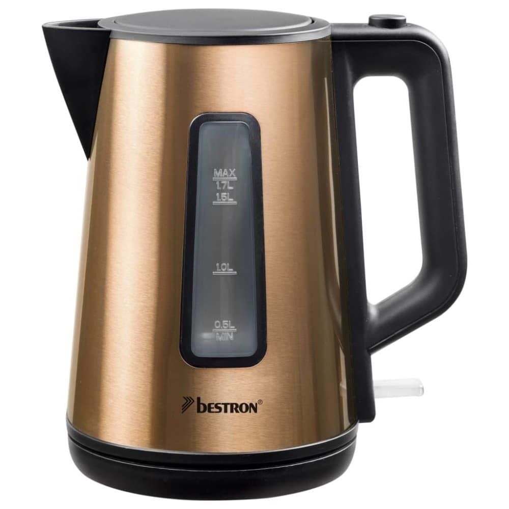 Bestron Sladdlös vattenkokare Copper Collection AWK1000CO 1,7 L
