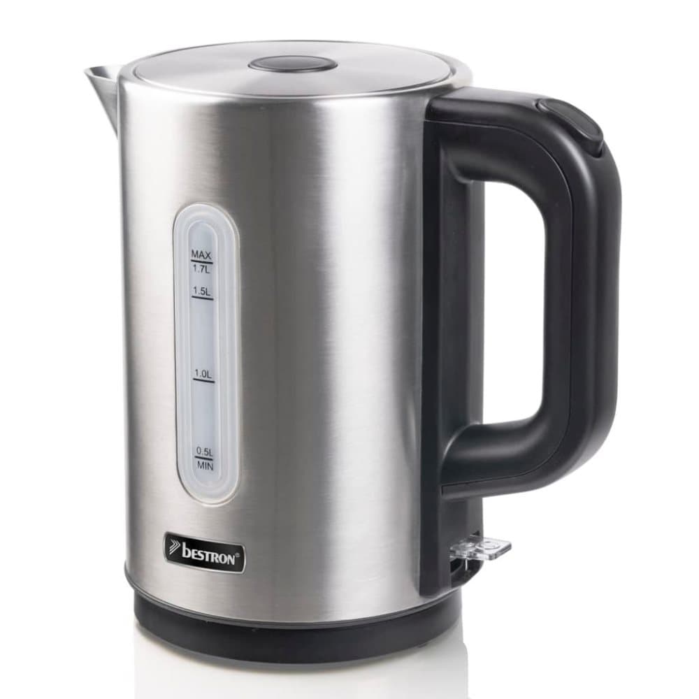 Bestron Sladdlös vattenkokare AWK800STE 1,7 L 2200 W rostfritt stål