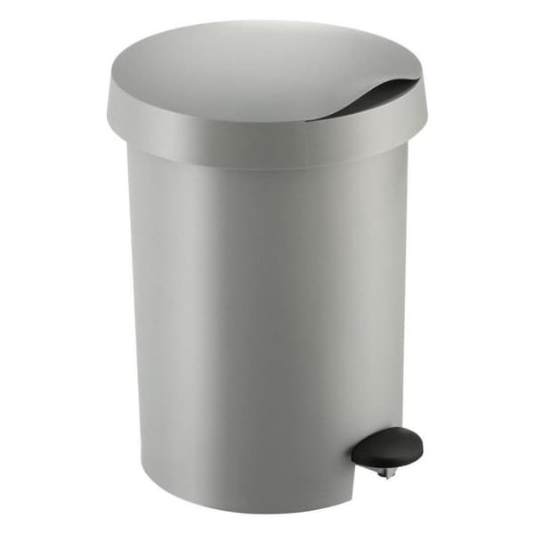 Sunware Zodiac Pedal Bin 5L Silver Grå