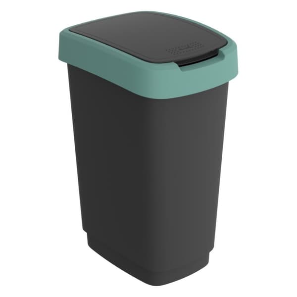 Rotho Twist Avfallskärl 25L Mistel Grön/Antracit