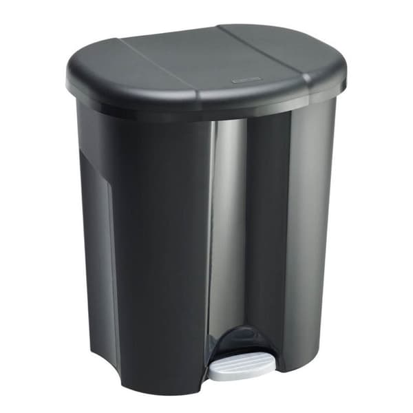Rotho Trio Affaldsspand 10L + 2x15L Sort