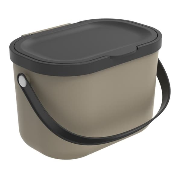 Rotho ALBULA Bioavfallskärl 3,2L Cappuccino