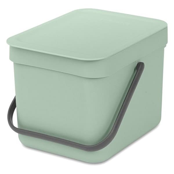 Brabantia Sort &amp; Go Waste Bin 6L Jade Green