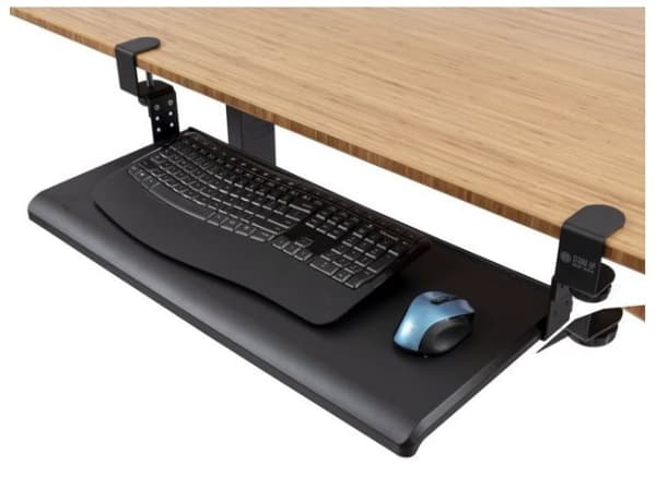 Clip-On udtrækkelig tastaturskuffe
