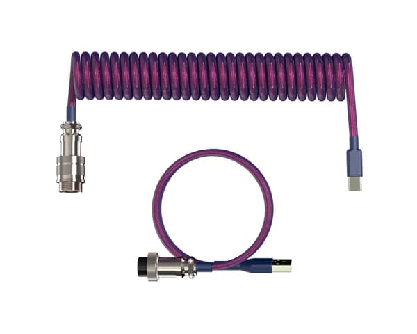 Aviator Coiled Cable USB-C - Lila