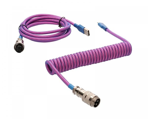 Aviator Coiled Cable USB-C - Lila