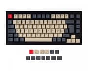ISO Q1 & K2 Dye-Sub PBT Keycap Set Nordic - Carbon
