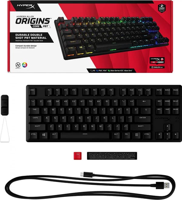 Klaviatūra HyperX Alloy Origins PBT Red