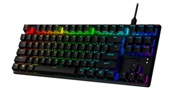 Klaviatūra HyperX Alloy Origins Core PBT HX Blue Black Sort