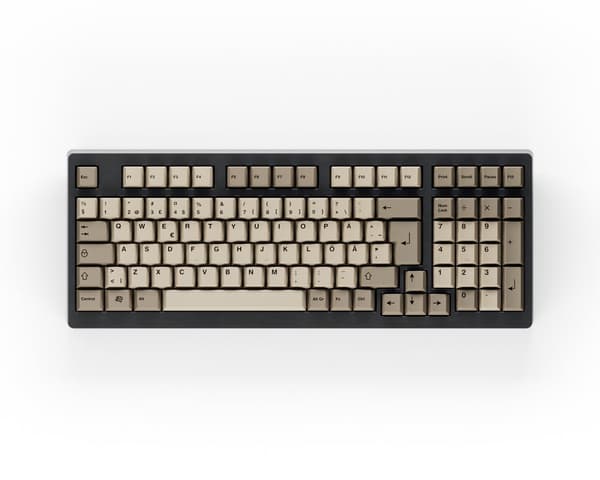 Retro 101 Keycap set (ISO Nordic)