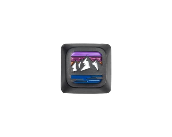 Zinc Alloy Low Profile LSA Artisan Keycap - Mountain