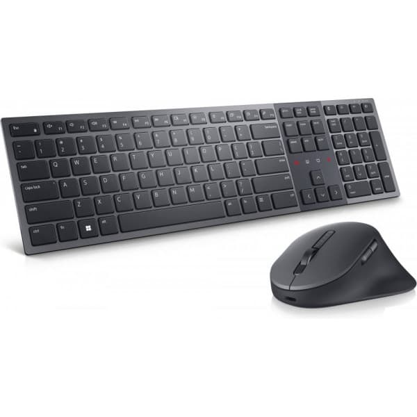 Dell Premier Collaboration Keyboard and Mouse KM900 -tastatur og mus, grafit