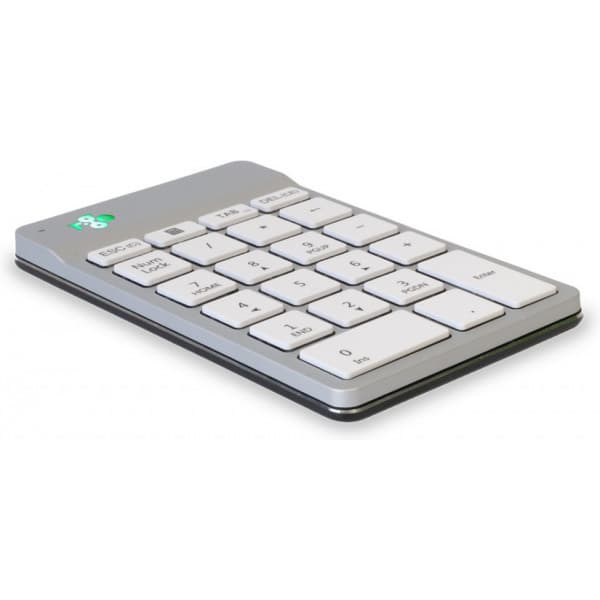 R-Go Numpad Break -sifferblock, trådlös, vit Vit