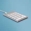 Pikkukuva 2 / 7: R-Go Numpad Break -numeronäppäimistö, langallinen, valkoinen