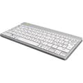 Miniatyrbild 1 av 11: R-Go Compact Break - ergonomiskt tangentbord, trådlöst, vitt