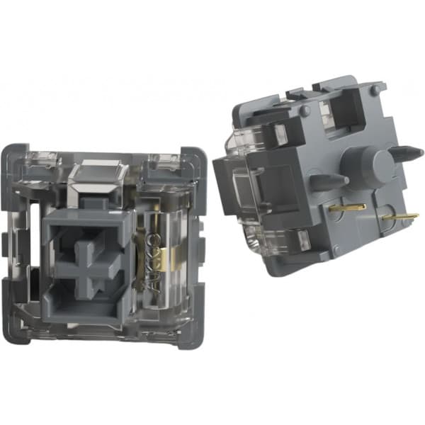 Akkogear Akko V3 Silver Pro -mekaniske switcher, 45 stk