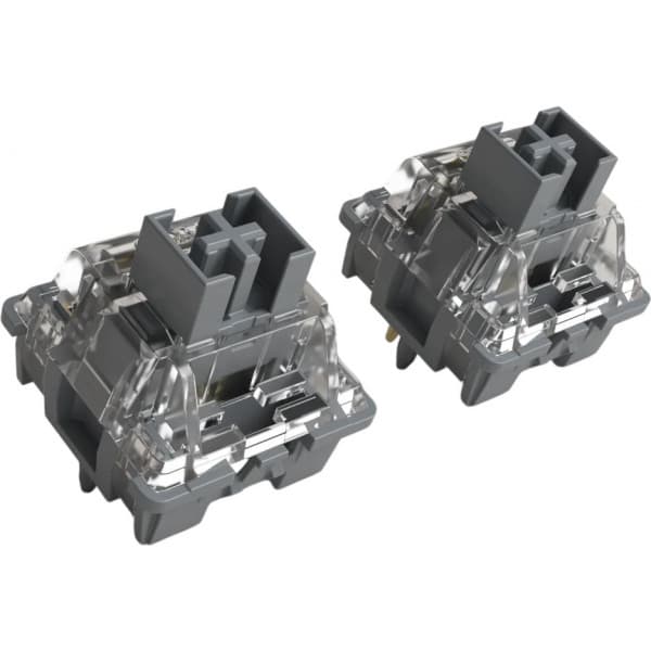 Akkogear Akko V3 Silver Pro -mekaniske switcher, 45 stk