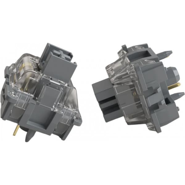 Akkogear Akko V3 Silver Pro -mekaniske switcher, 45 stk