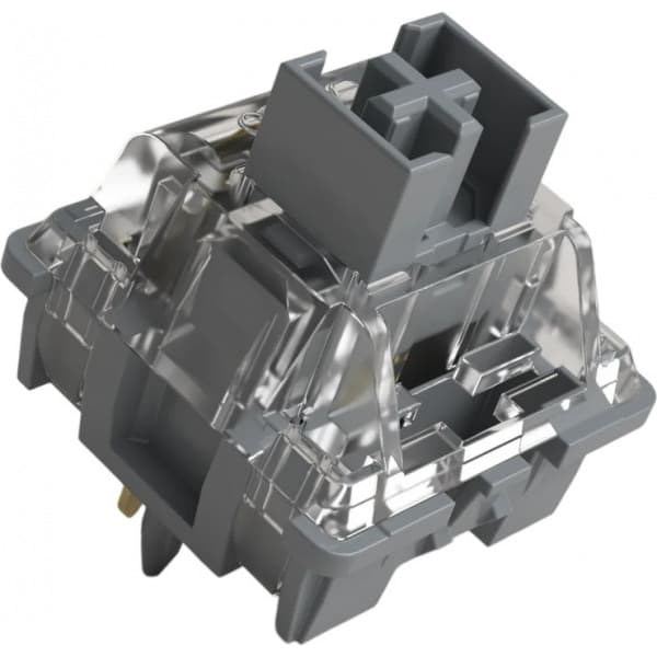 Akkogear Akko V3 Silver Pro -mekaniske switcher, 45 stk