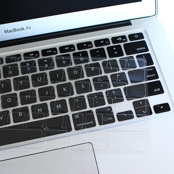 INF Beskyttende TPU-tastaturdeksel for MacBook European version 13/15/17 A1466/A1369