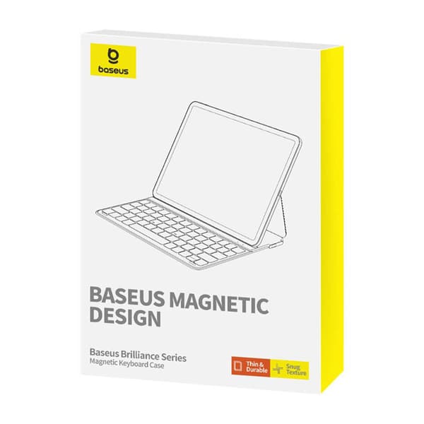 Magneettinen näppäimistökotelo Baseus Brilliance forPad 10,2" (musta)