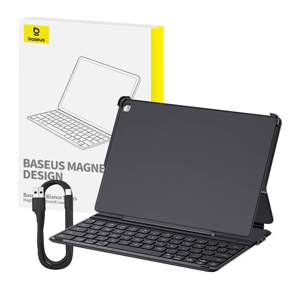 Magneettinen näppäimistökotelo Baseus Brilliance forPad 10,2" (musta)