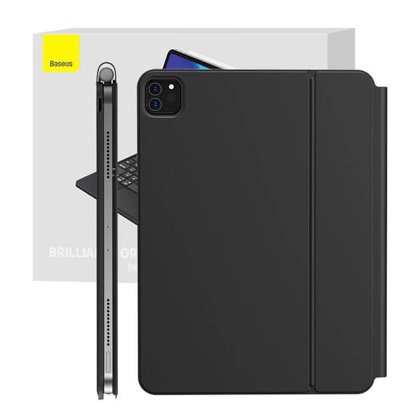 Tastaturetui Pro Baseus Brilliance til iPad 12.9" (2018/2020/2021) (grå)